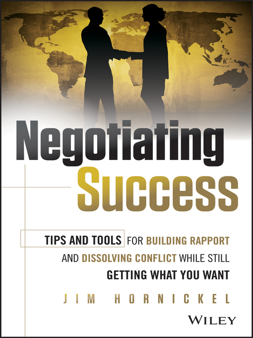 Title details for Negotiating Success by Jim Hornickel - Available